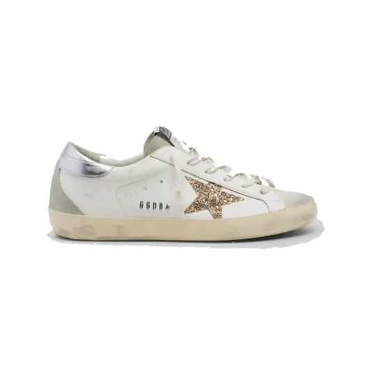 Golden Goose - White Silver Gold Glitter